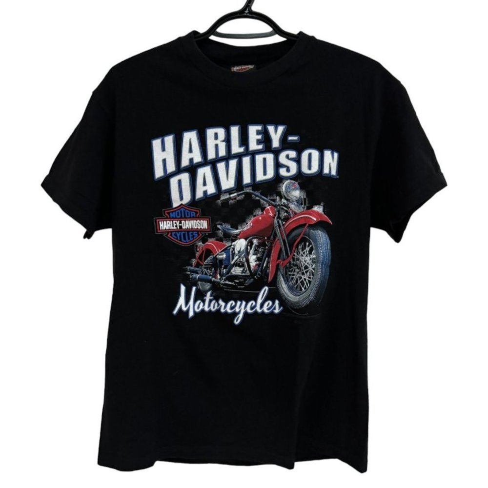 Harley Davidson Motorcycles  Black T-Shirt San Antonio, TX - Size M